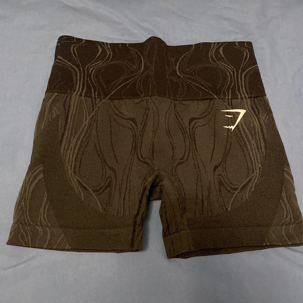 Gymshark black/grey mercury seamless shorts